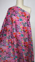Artlux ~ 'Marianna - Pink' Luxury Cotton Lawn ~ Made in Italy